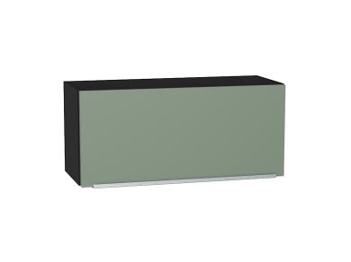 Шкаф верхний горизонтальный Фьюжн 800 Silky Mint / Graphite