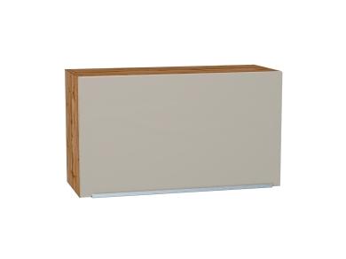 Шкаф верхний горизонтальный Фьюжн 800Н Silky Grey / Дуб Вотан