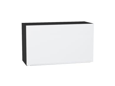 Шкаф верхний горизонтальный Фьюжн 800Н Silky White / Graphite