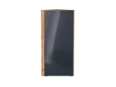 Шкаф верхний торцевой Фьюжн 300Н Anthracite / Дуб Вотан