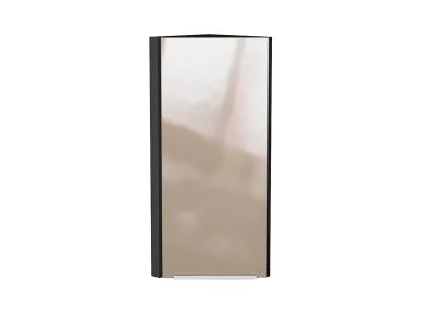 Шкаф верхний торцевой Фьюжн 300Н Gallant / Graphite