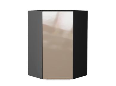 Шкаф верхний угловой Фьюжн 590Н Gallant / Graphite