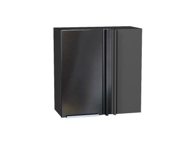 Шкаф верхний прямой угловой Фьюжн 700 Anthracite / Graphite
