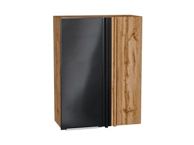 Шкаф верхний прямой угловой Фьюжн 700Н Anthracite / Дуб Вотан