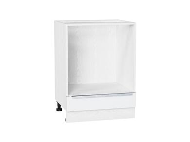 Шкаф под духовку Фьюжн 600 Silky White / Белый