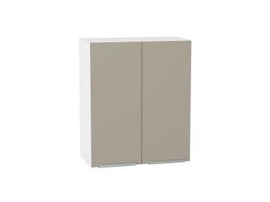 Шкаф верхний Фьюжн 600 Silky Grey / Белый