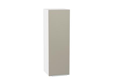 Шкаф верхний Фьюжн 300Н Silky Grey / Белый