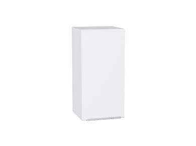 Шкаф верхний Фьюжн 350 Silky White / Белый