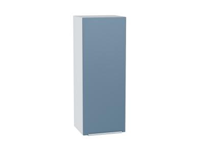 Шкаф верхний Фьюжн 350Н Silky Blue / Белый