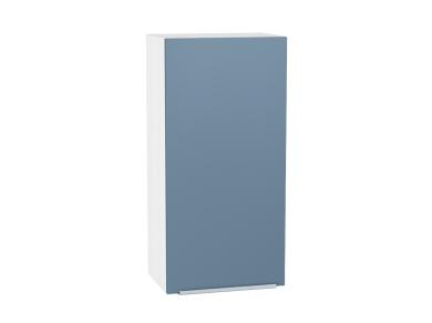 Шкаф верхний Фьюжн 400Н Silky Blue / Белый