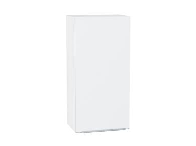 Шкаф верхний Фьюжн 450Н Silky White / Белый