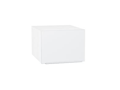 Шкаф верхний горизонтальный с увеличенной глубиной Фьюжн 510 Silky White / Белый