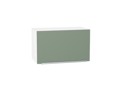 Шкаф верхний горизонтальный Фьюжн 600 Silky Mint / Белый