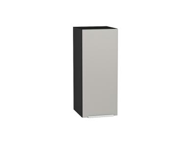 Шкаф верхний Фьюжн 300 Silky Light Grey / Graphite