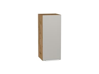 Шкаф верхний Фьюжн 300 Silky Light Grey / Дуб Вотан