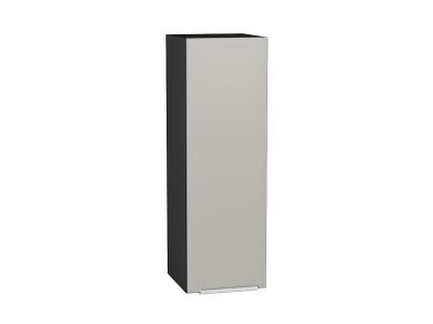 Шкаф верхний Фьюжн 300Н Silky Light Grey / Graphite