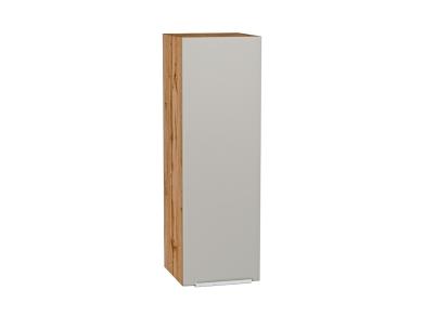 Шкаф верхний Фьюжн 300Н Silky Light Grey / Дуб Вотан