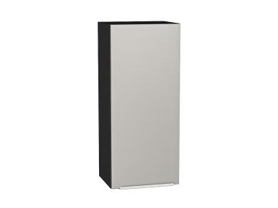 Шкаф верхний Фьюжн 400Н Silky Light Grey / Graphite