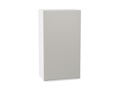 Шкаф верхний Фьюжн 500Н Silky Light Grey / Белый