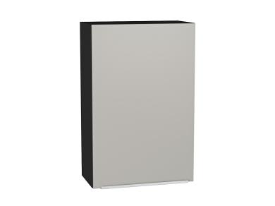 Шкаф верхний Фьюжн 600МН Silky Light Grey / Graphite