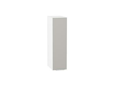 Верхняя бутылочница Фьюжн 200 Silky Light Grey / Белый