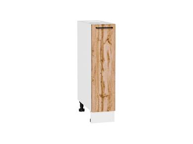 Нижняя бутылочница Флэт 200 Wotan Oak 2S / Белый