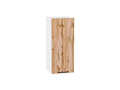 Шкаф верхний Флэт 300 Wotan Oak 2S / Белый