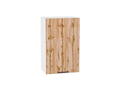 Шкаф верхний Флэт 450 Wotan Oak 2S / Белый