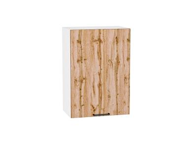 Шкаф верхний Флэт 500 Wotan Oak 2S / Белый