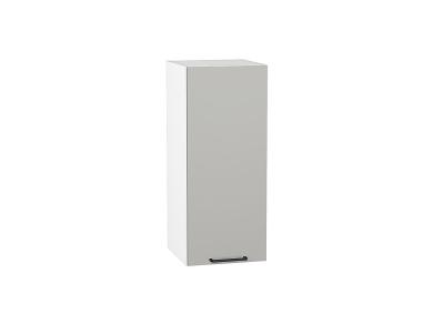 Шкаф верхний Флэт 300 Light Grey In 2S / Белый