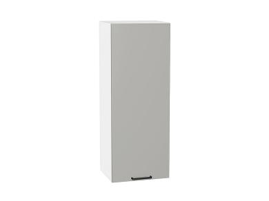 Шкаф верхний Флэт 350Н Light Grey In 2S / Белый