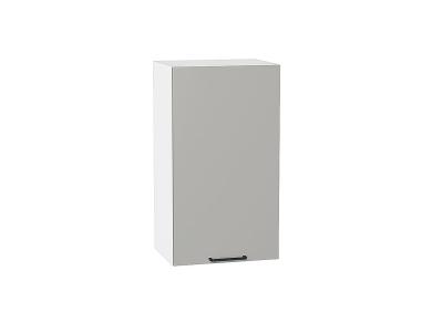 Шкаф верхний Флэт 400 Light Grey In 2S / Белый