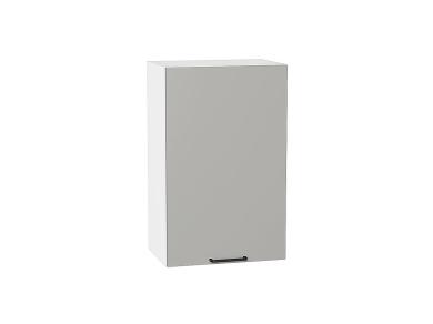 Шкаф верхний Флэт 450 Light Grey In 2S / Белый
