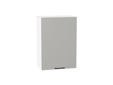 Шкаф верхний Флэт 500 Light Grey In 2S / Белый