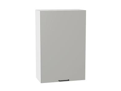 Шкаф верхний Флэт 600МН Light Grey In 2S / Белый