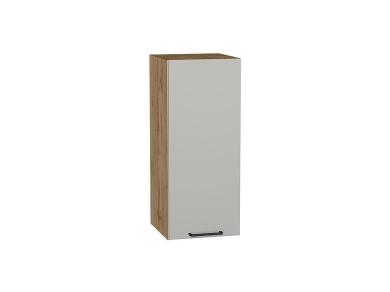 Шкаф верхний Флэт 300 Light Grey In 2S / Дуб вотан