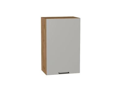 Шкаф верхний Флэт 450 Light Grey In 2S / Дуб вотан