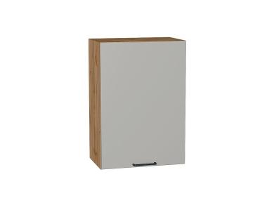 Шкаф верхний Флэт 500 Light Grey In 2S / Дуб вотан