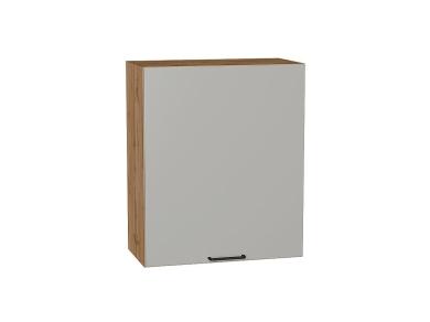 Шкаф верхний Флэт 600М Light Grey In 2S / Дуб вотан