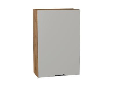 Шкаф верхний Флэт 600МН Light Grey In 2S / Дуб вотан