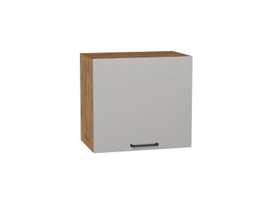 Шкаф верхний горизонтальный Флэт 500Н Light Grey In 2S / Дуб вотан