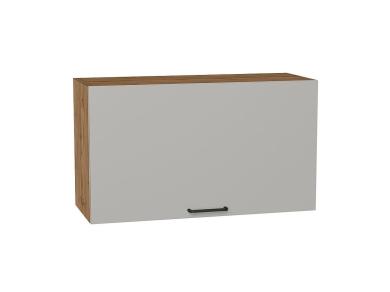 Шкаф верхний горизонтальный Флэт 800Н Light Grey In 2S / Дуб вотан