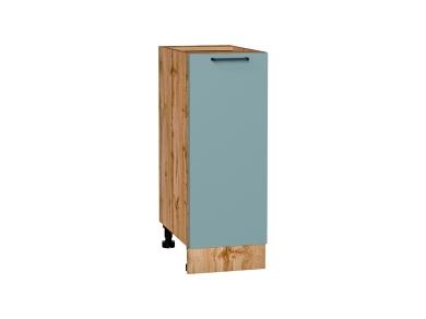 Шкаф нижний Флэт 300 Grey-green In 2S / Дуб Вотан
