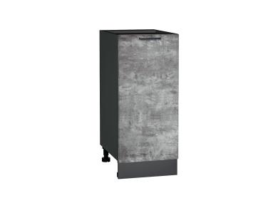 Шкаф нижний Флэт 350 Temple Stone 2S / Graphite