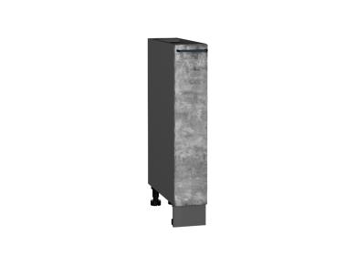 Нижняя бутылочница Флэт 150 Temple Stone 2S / Graphite