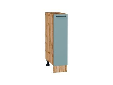 Нижняя бутылочница Флэт 200 Grey-green In 2S / Дуб Вотан