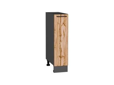 Нижняя бутылочница Флэт 200 Wotan Oak 2S / Graphite