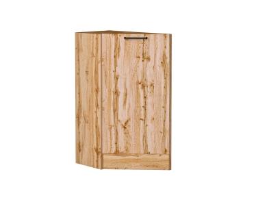 Шкаф нижний торцевой Флэт 300 (прав.) Wotan Oak 2S / Дуб Вотан