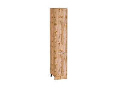 Шкаф пенал Флэт 400 (для верхних шкафов 720) Wotan Oak 2S / Дуб Вотан