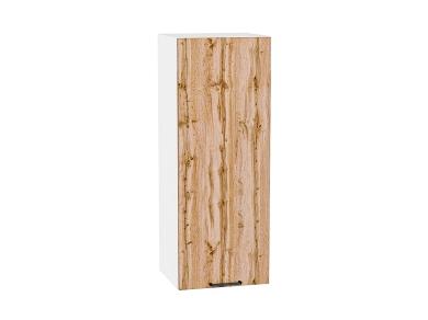 Шкаф верхний Флэт 350Н Wotan Oak 2S / Белый